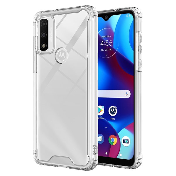 Ampd TPU / Acrylic Hard Shell Case for Motorola Moto G Play 2023 Clear AA-MOTGPLAY23-TPUACRYLIC-CLR